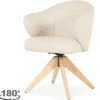 Discount Eetkamerstoel 96344 beige Connor Eetkamerstoelen