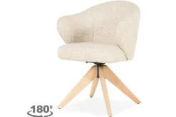 Discount Eetkamerstoel 96344 beige Connor Eetkamerstoelen