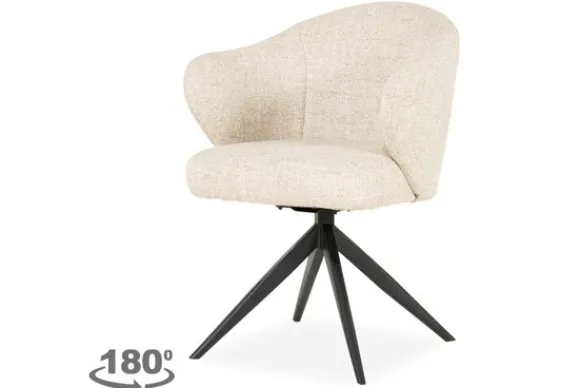 Outlet Eetkamerstoel 96340 beige Connor Eetkamerstoelen