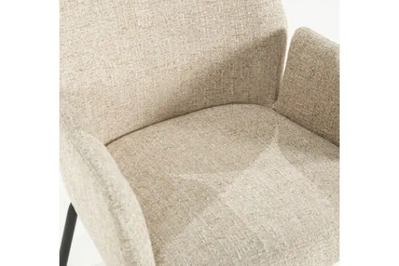 New Eetkamerstoel 96336 beige Indy Eetkamerstoelen