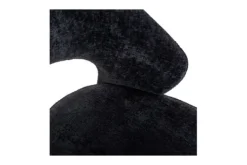 Discount Eetkamerstoel 211067 Black Chenille Savoy Eetkamerstoelen