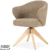 Outlet Eetkamerstoel 96346 bruin Connor Eetkamerstoelen