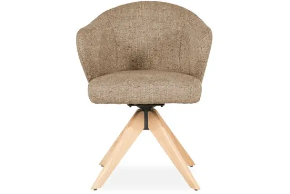 Outlet Eetkamerstoel 96346 bruin Connor Eetkamerstoelen