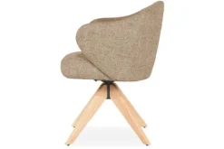 Outlet Eetkamerstoel 96346 bruin Connor Eetkamerstoelen
