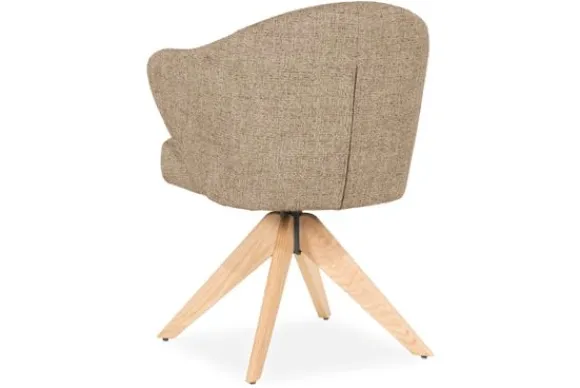 Outlet Eetkamerstoel 96346 bruin Connor Eetkamerstoelen