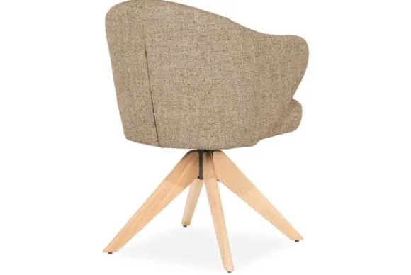 Outlet Eetkamerstoel 96346 bruin Connor Eetkamerstoelen