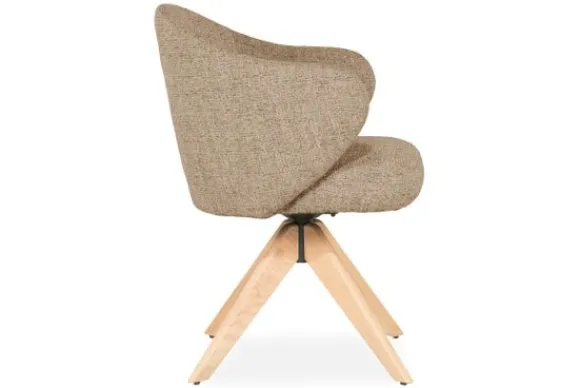 Outlet Eetkamerstoel 96346 bruin Connor Eetkamerstoelen