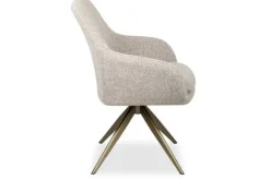 Clearance Eetkamerstoel 215441 Cayenne Brown Lisonne Eetkamerstoelen