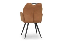 Clearance Eetkamerstoel - cognac Ozark Eetkamerstoelen