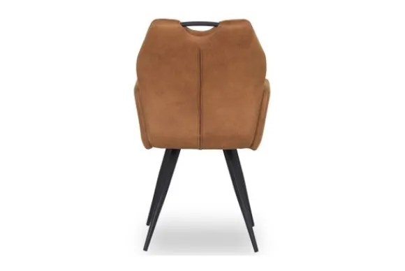 Clearance Eetkamerstoel - cognac Ozark Eetkamerstoelen