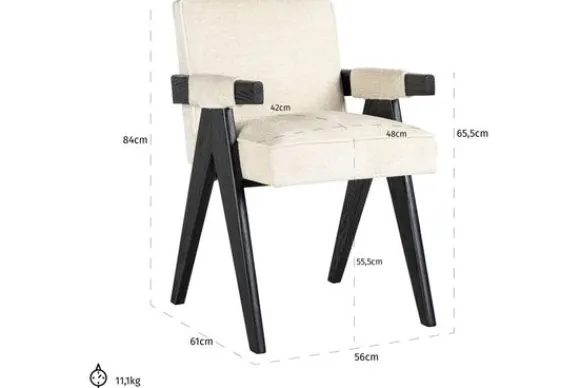 Discount Eetkamerstoel 211665 Cooper Eetkamerstoelen
