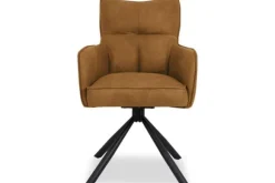 Best Eetkamerstoel - cowboy 215 cognac Lorena Eetkamerstoelen