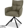 Outlet Eetkamerstoel - cowboy 411 olijf Lorena Eetkamerstoelen