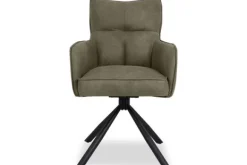 Outlet Eetkamerstoel - cowboy 411 olijf Lorena Eetkamerstoelen