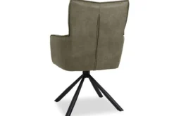 Outlet Eetkamerstoel - cowboy 411 olijf Lorena Eetkamerstoelen