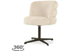 Best Eetkamerstoel 212323 Cream Fushion Chadwick Eetkamerstoelen