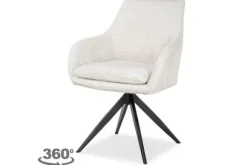 New Eetkamerstoel 211563 Cream Fusion Lisonne Eetkamerstoelen