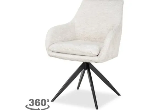 New Eetkamerstoel 211563 Cream Fusion Lisonne Eetkamerstoelen