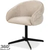 Sale Eetkamerstoel 213353 Cream Unicorn Angelina Eetkamerstoelen