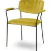 Clearance Eetkamerstoel - geel Blanchett Eetkamerstoelen