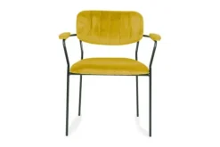 Clearance Eetkamerstoel - geel Blanchett Eetkamerstoelen