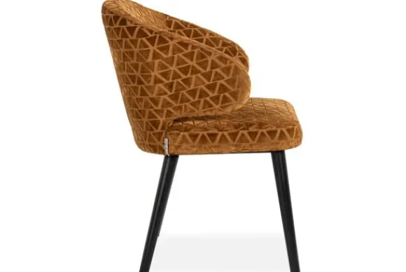 Outlet Eetkamerstoel 212795 Gold Triangle Indigo Eetkamerstoelen