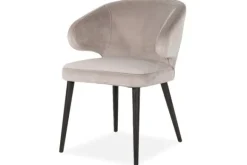 Online Eetkamerstoel 210466 Khaki Velvet Indigo Eetkamerstoelen
