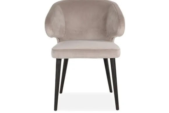 Online Eetkamerstoel 210466 Khaki Velvet Indigo Eetkamerstoelen