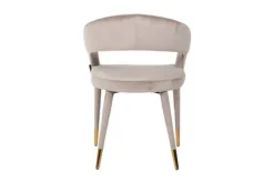 Eetkamerstoel 210753 Khaki Velvet Gia Eetkamerstoelen