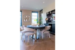 Eetkamerstoel 210753 Khaki Velvet Gia Eetkamerstoelen