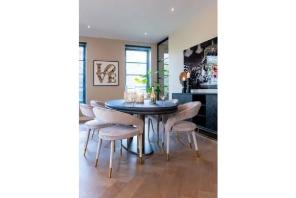 Eetkamerstoel 210753 Khaki Velvet Gia Eetkamerstoelen