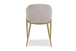 Discount Eetkamerstoel 210828 Khaki Velvet Gwen Eetkamerstoelen