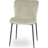 Sale Eetkamerstoel 210833 Khaki Velvet FR Darby Eetkamerstoelen