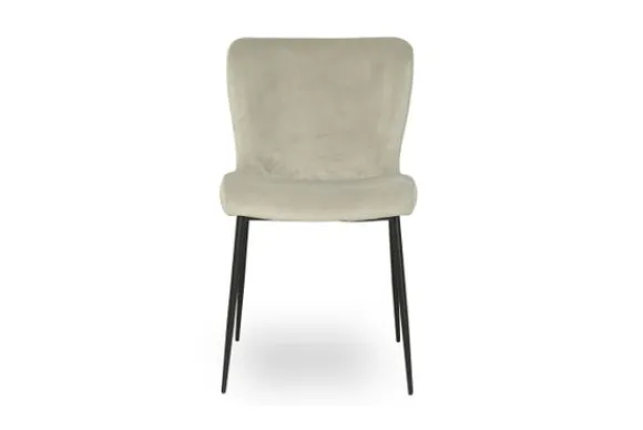 Sale Eetkamerstoel 210833 Khaki Velvet FR Darby Eetkamerstoelen