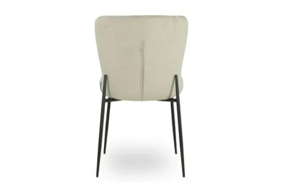 Sale Eetkamerstoel 210833 Khaki Velvet FR Darby Eetkamerstoelen