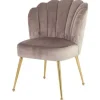 Online Eetkamerstoel 210178 Khaki Velvet Pippa Eetkamerstoelen