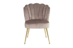 Online Eetkamerstoel 210178 Khaki Velvet Pippa Eetkamerstoelen