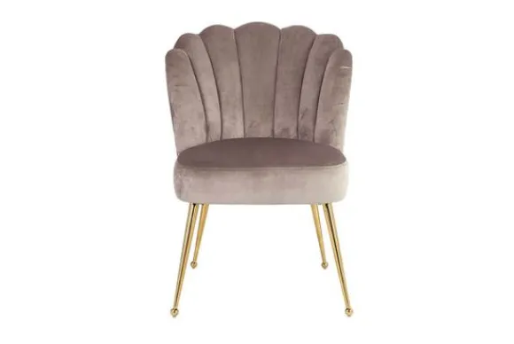 Online Eetkamerstoel 210178 Khaki Velvet Pippa Eetkamerstoelen