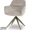 New Eetkamerstoel 210890 Khaki Velvet Aline Eetkamerstoelen