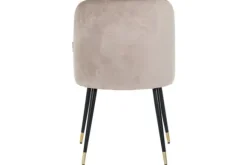 Clearance Eetkamerstoel 210854 Khaki Velvet Alicia Eetkamerstoelen