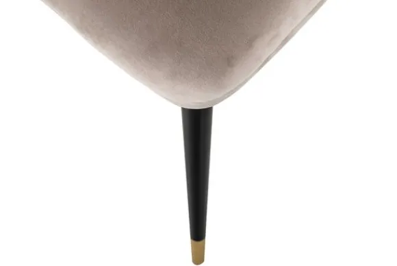 Clearance Eetkamerstoel 210854 Khaki Velvet Alicia Eetkamerstoelen