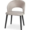 Outlet Eetkamerstoel 211065 Khaki Velvet Savoy Eetkamerstoelen