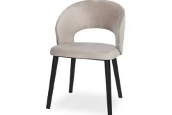 Outlet Eetkamerstoel 211065 Khaki Velvet Savoy Eetkamerstoelen