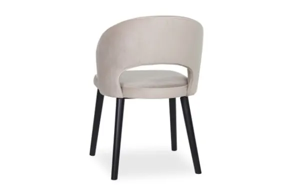 Outlet Eetkamerstoel 211065 Khaki Velvet Savoy Eetkamerstoelen
