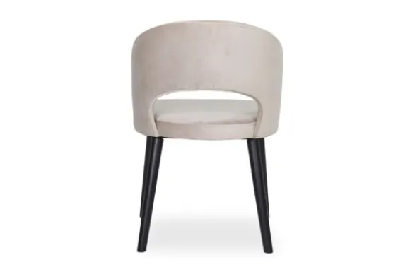 Outlet Eetkamerstoel 211065 Khaki Velvet Savoy Eetkamerstoelen