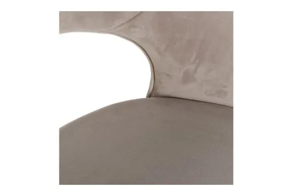 Outlet Eetkamerstoel 211065 Khaki Velvet Savoy Eetkamerstoelen