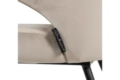 Hot Eetkamerstoel 211910 Khaki Velvet Xandra Eetkamerstoelen