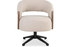 Outlet Eetkamerstoel 214536 Lodge Desert Walnut Pollux Eetkamerstoelen