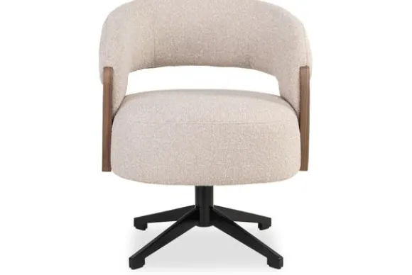 Outlet Eetkamerstoel 214536 Lodge Desert Walnut Pollux Eetkamerstoelen