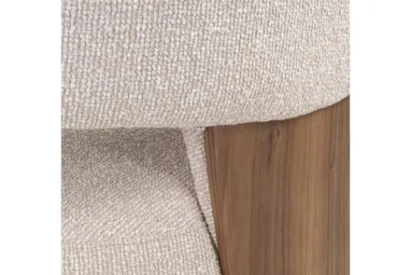 Outlet Eetkamerstoel 214536 Lodge Desert Walnut Pollux Eetkamerstoelen